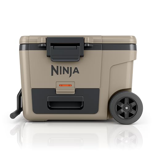 Ninja FrostVault 45QT Cooler with Wheels, Lakeshore Blue M1144