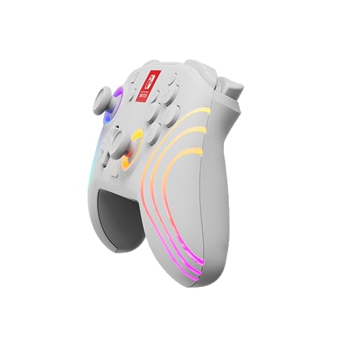 PDP Afterglow Wave Wireless RGB Gaming Controller for Nintendo Switch, Black I1528