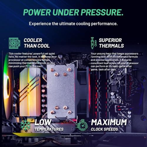 Skytech Nebula Gaming PC Desktop, Ryzen 5 5600, RTX 3050, 1TB SSD, 16GB RAM Q7363