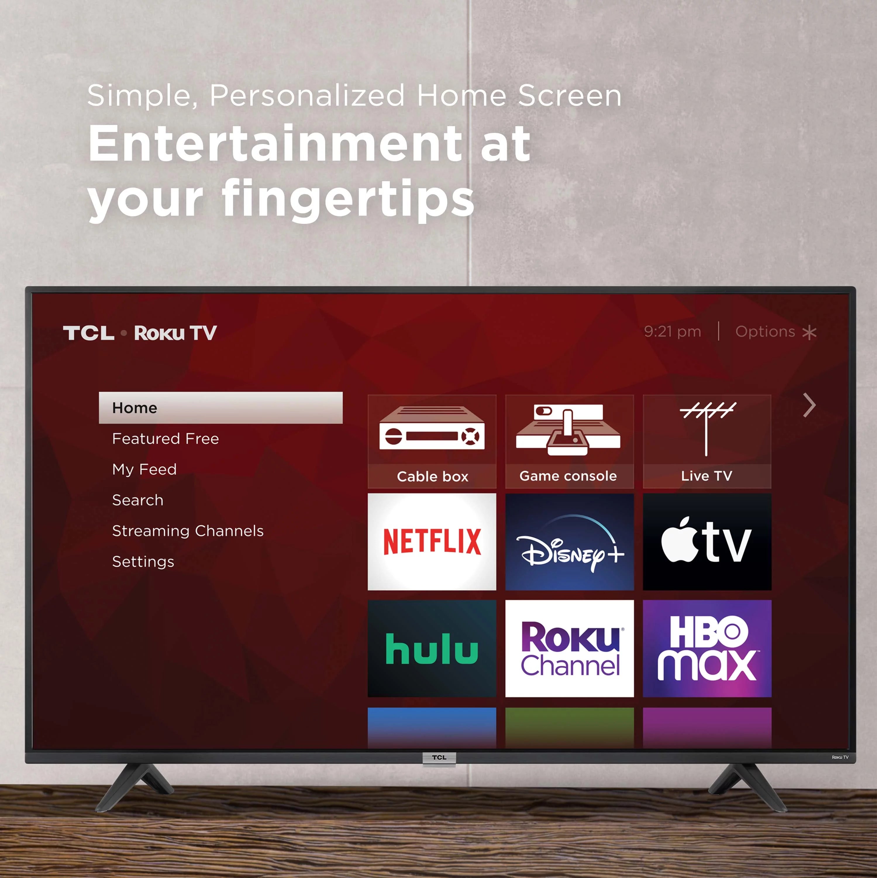 TCL 50" Class 4-Series 4K UHD HDR Roku Smart TV Q643