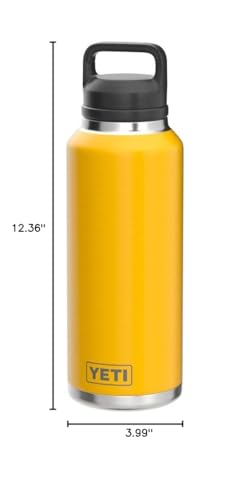 YETI Rambler 46 oz Bottle, Vacuum Insulated, Stainless Steel with Chug Cap P841780