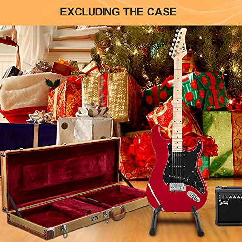 GLARRY Full Size Electric Guitar with 20W Amp and Accessories Pack (Blue) C3431