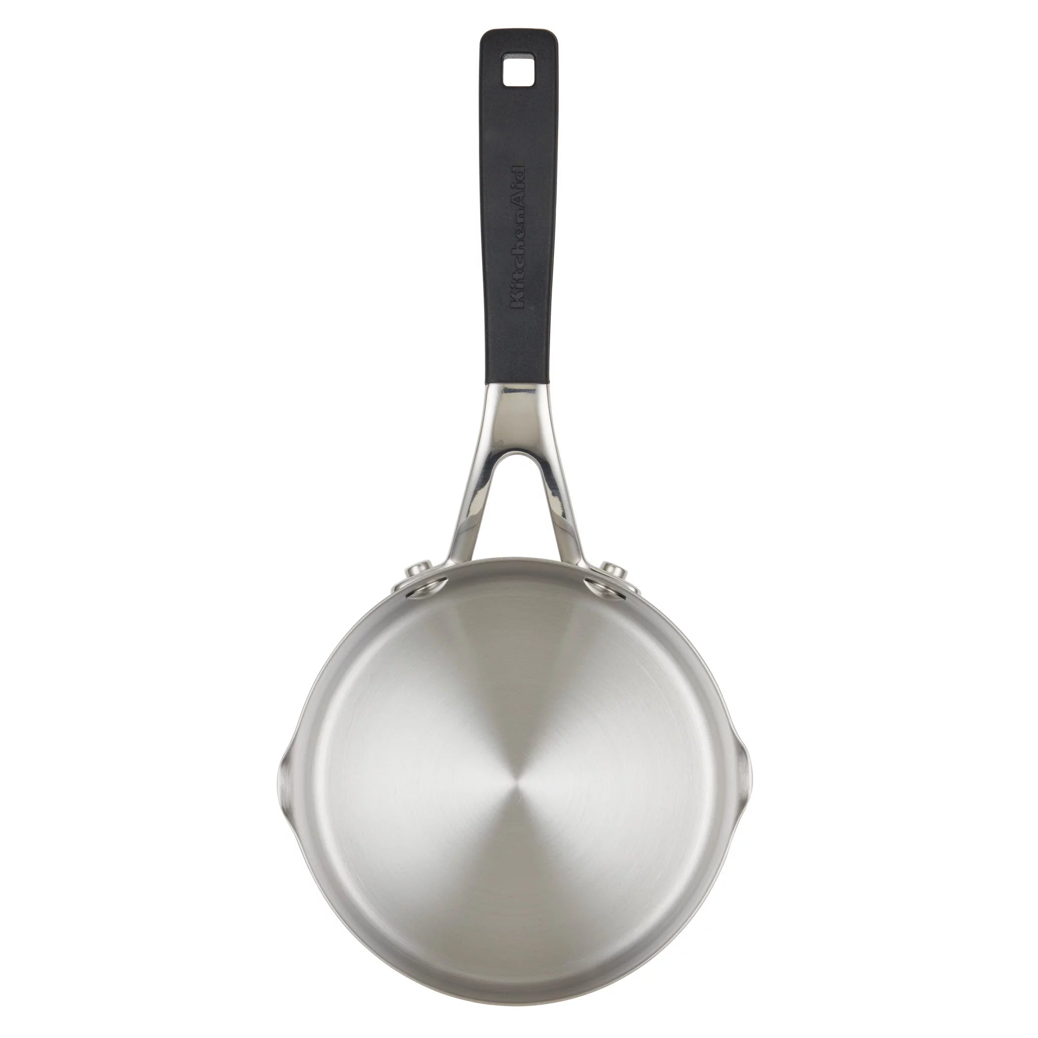 KitchenAid Stainless Steel Induction Saucepan with Pour Spouts, 1 Quart V55339