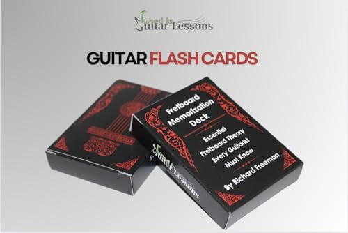 Fretboard Memorization Deck Guitar Flash Cards, 54-Card Pack P630230