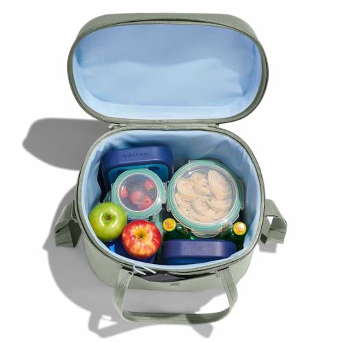 Hydro Flask Cooler Bag - Insulated Soft Lunch Bag - 12 L, Koala Gray and Black A977074