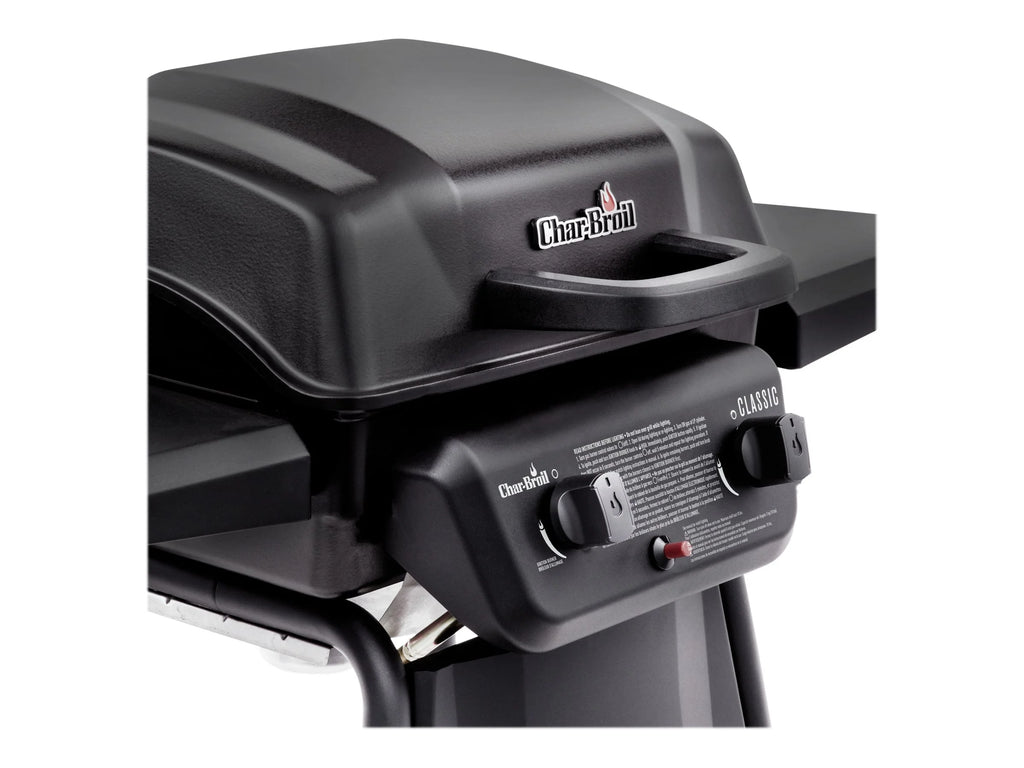 Char-broil Classic Gas Barbecue Grill, 280 sq in, Black Z844
