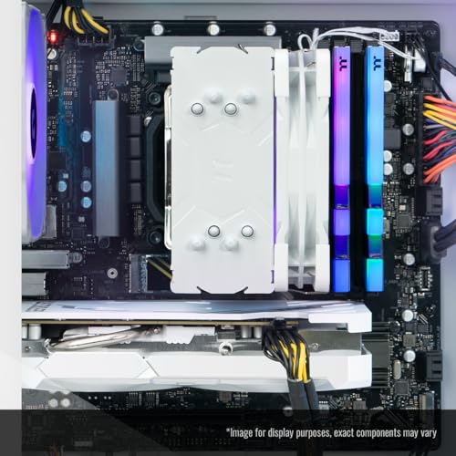 Thermaltake LCGS Quartz R66 Gaming Desktop, AMD Ryzen 5 5600, RX 6600, 1TB NVMe, Windows 11 K558