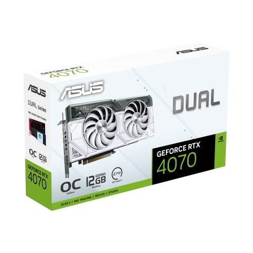ASUS TUF Gaming GeForce RTX 4070 OC Edition Graphics Card, 12GB GDDR6X Z92270