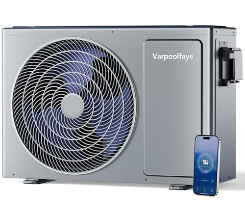 27000 BTU Electric Pool Heater for Above Ground & Inground Pools, WiFi Control, 120V U93482