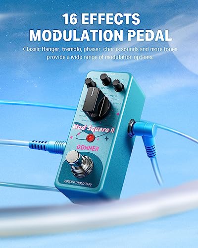 Donner Morpher Mini Distortion Guitar Pedal 3 Modes for Electric Guitar V47970