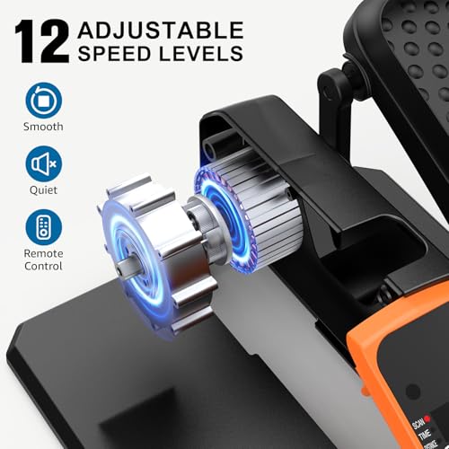 VIVURN® 018 Under Desk Elliptical Machine for Seniors, Quiet & Portable O32733