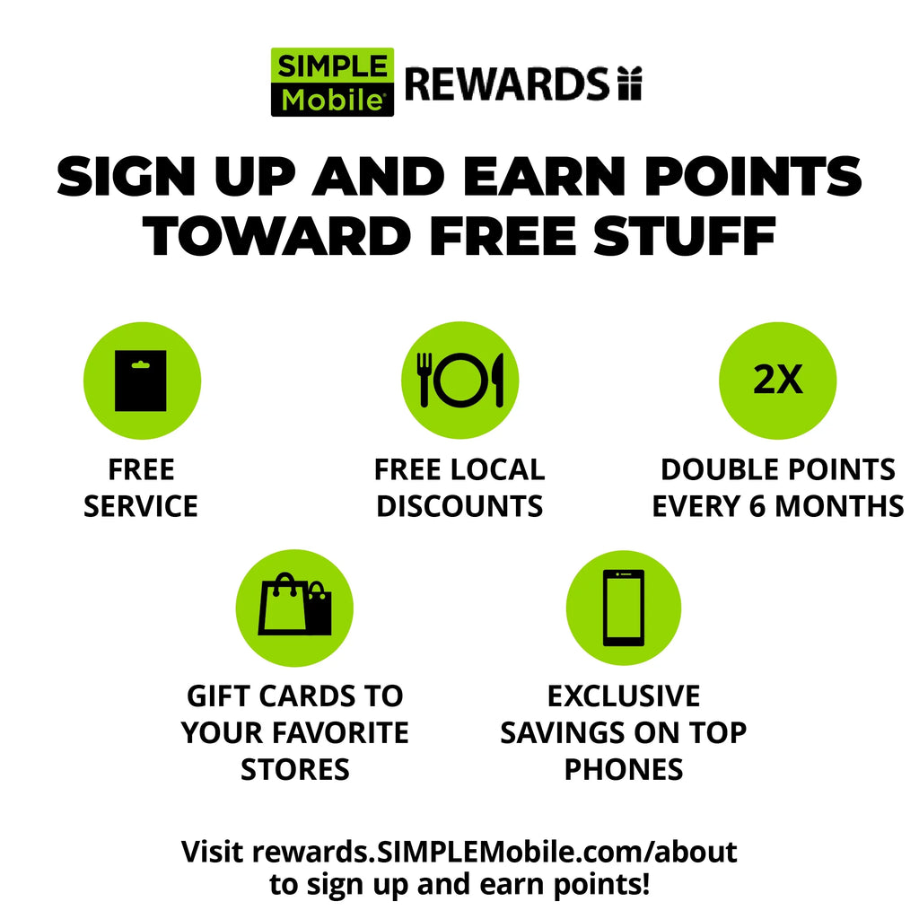 Simple Mobile $25 Unlimited Talk & Text 30-Day Prepaid Plan with International Calling P6913