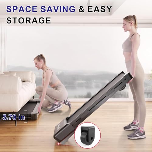 SupeRun Walking Pad, Under Desk Treadmill with Remote Control, 2.5 HP Y8357