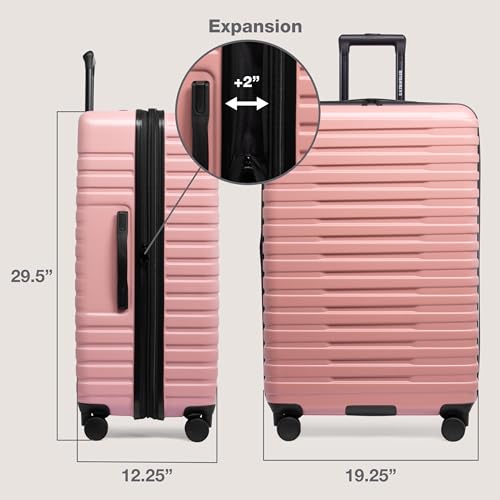 U.S. Traveler Boren Polycarbonate Hardside Carry-on Suitcase with 8 Spinner Wheels, Teal, 22-Inch S2578