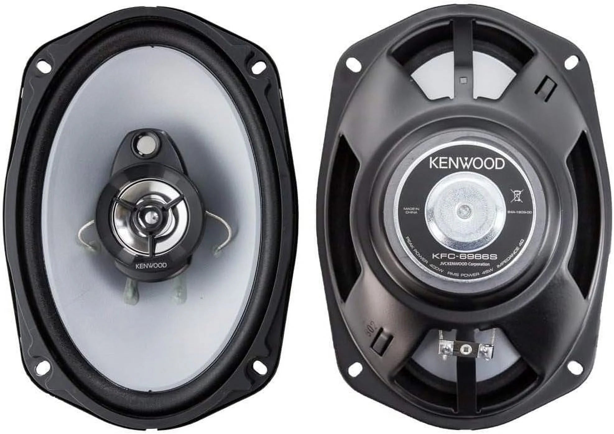 2 Kenwood KFC-6966S 6"x9" 3-Way Coaxial Car Speakers U46439