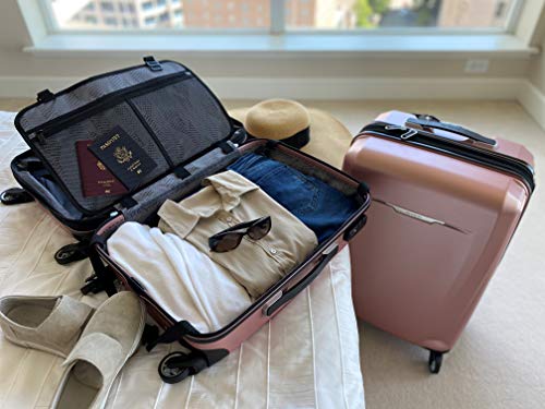 Samsonite Winfield 3 DLX Hardside Expandable Luggage, Silver, Carry-On 20-Inch F64293