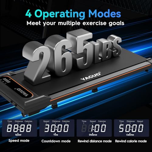 Walking Pad Treadmill for Home Office with Remote Control and LED Display Z243747
