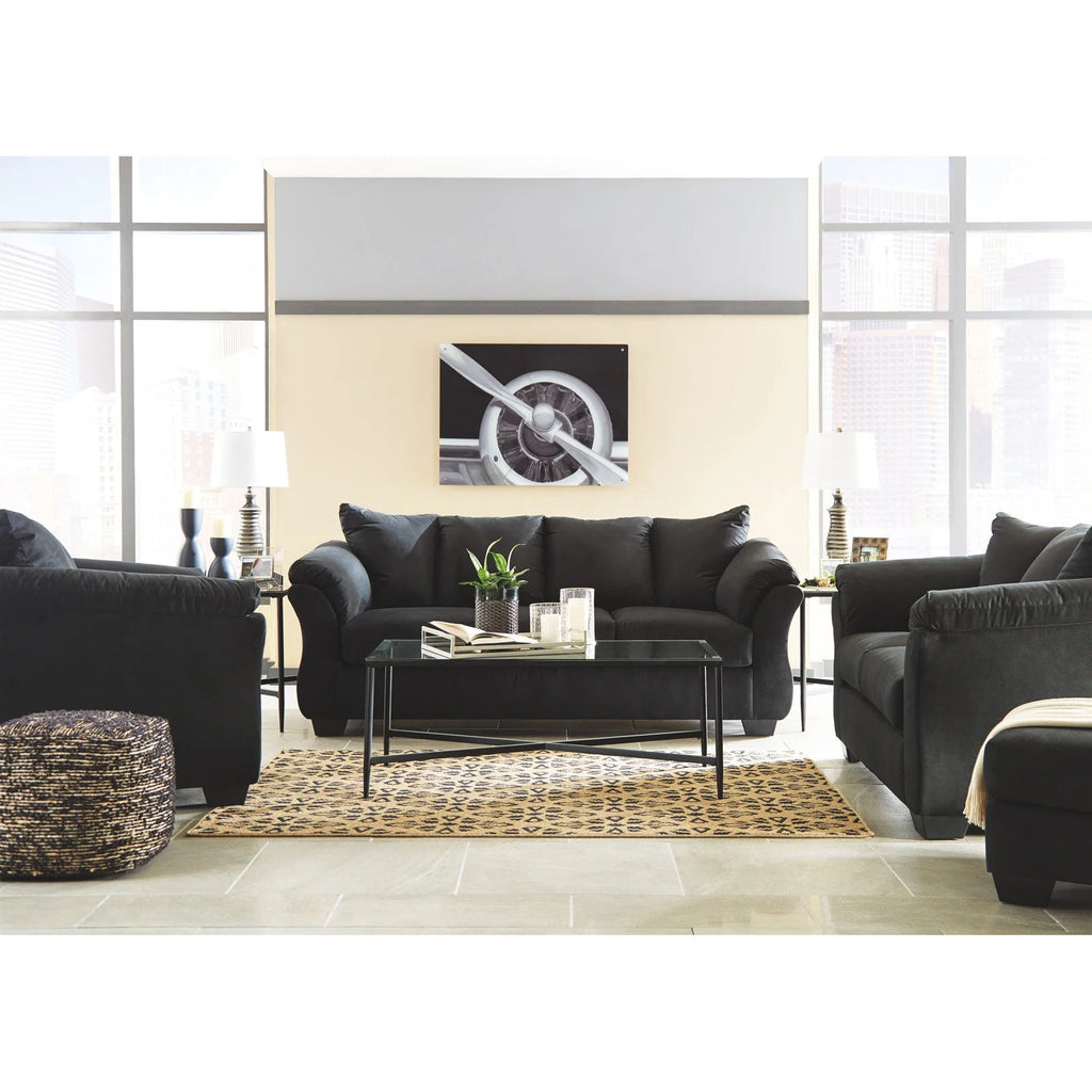 Signature Design by Ashley Darcy Loveseat Blue D291
