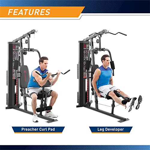 Marcy Multifunction Steel Home Gym 150lb Weight Stack J4917