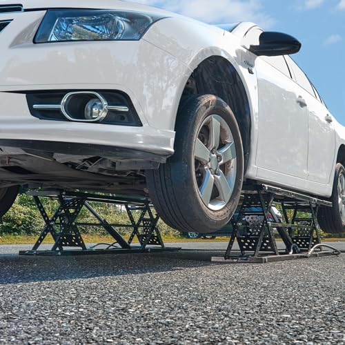 VEVOR Portable Car Lift 5000 LBS Capacity Heavy-Duty Carbon Steel Truck Lift A354084