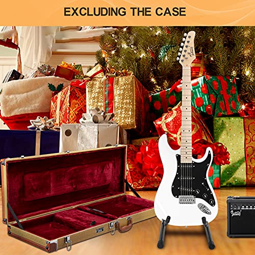 GLARRY Full Size Electric Guitar with 20W Amp and Accessories Pack (Blue) C3431