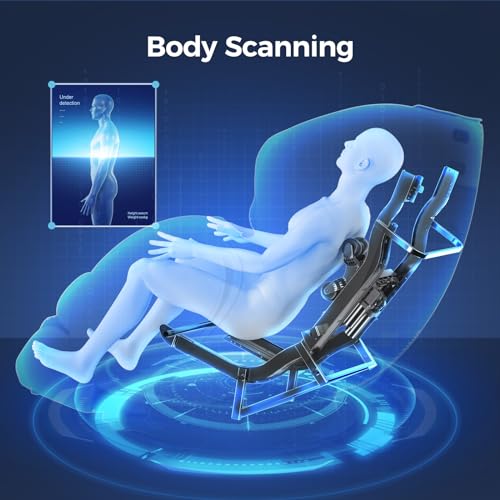 Zero Gravity Massage Chair 3D Full Body Shiatsu Recliner with Airbags and Heating D212