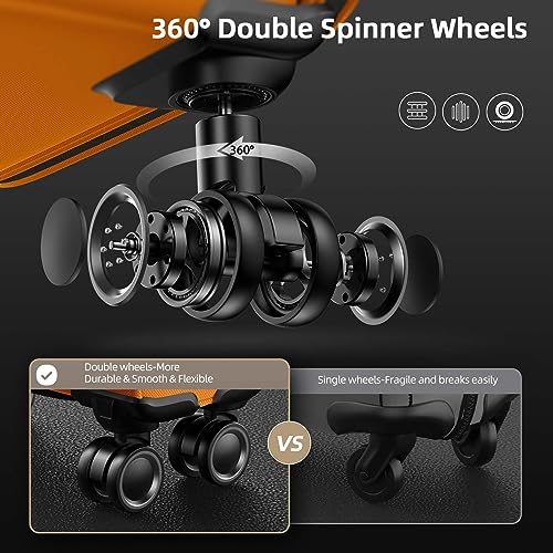 SHOWKOO Luggage Sets 3 Piece Softside Expandable Suitcase with Spinner Wheels TSA Lock K987