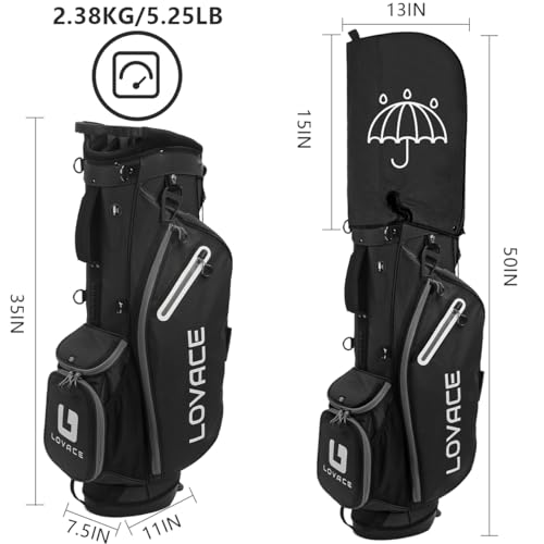 14-Way Golf Stand Bag, Lightweight for Men and Women C3556