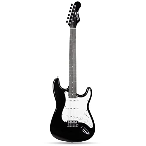 RockJam Electric Guitar Superkit with 10-watt Amp, Gig Bag & Online Lessons G895717