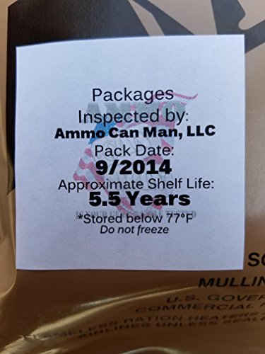 MRE Chili Macaroni Meal with Inspection Date September 2017 or Newer L246826