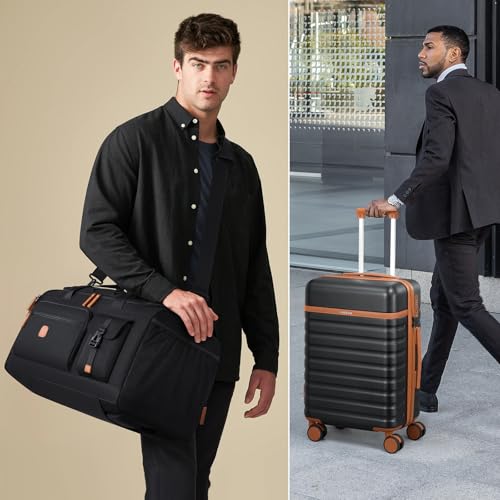Luggage Sets 3 Piece, Carry On 20 Inch Hardside Suitcase with Spinner Wheels and TSA Lock J67858
