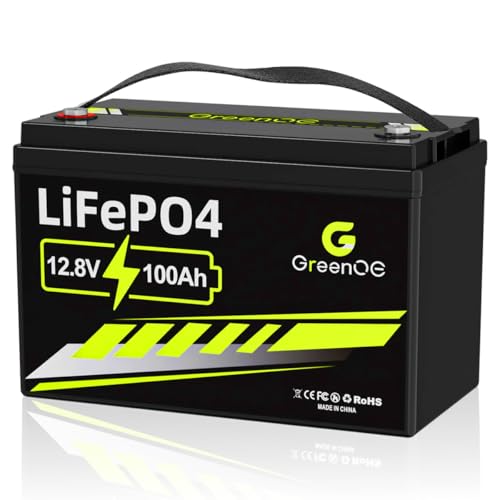 12V 100Ah LiFePO4 Battery Group 31 with Built-in 100A BMS U8702