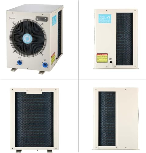 Above Ground Pool Heater 15826BTU Electric Heat Pump for Swimming Pools up to 4000 Gallons Z6570