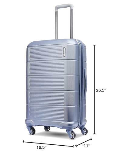 American Tourister Stratum 2.0 Expandable Hardside Carry-on Luggage, Purple Haze R94654