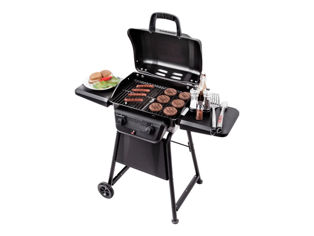 Char-broil Classic Gas Barbecue Grill, 280 sq in, Black Z844