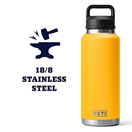 YETI Rambler 46 oz Bottle, Vacuum Insulated, Stainless Steel with Chug Cap P841780