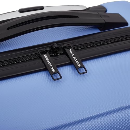 Travelers Club Skyline Spinner Luggage, Gray, 22-Inch Carry-On L8594