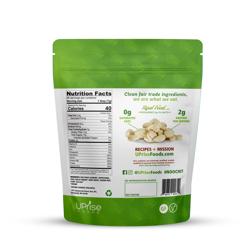 NOOCH IT! Dairy-Free Cashew Grated Cheeze Vegan Parmesan 12oz Q313774