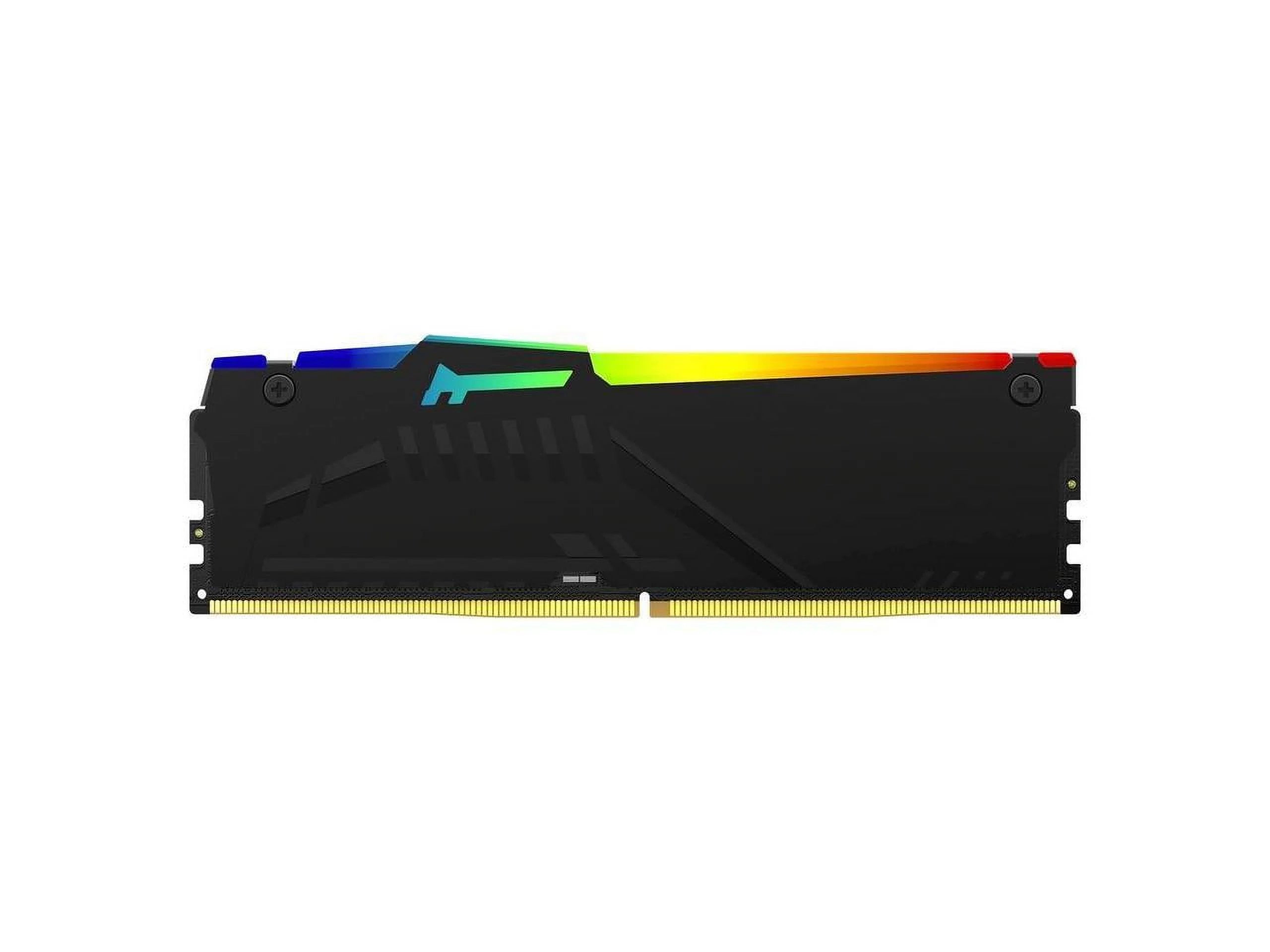 Kingston FURY Beast RGB 32GB (2 x 16GB) DDR5 6000 Desktop Memory W27660
